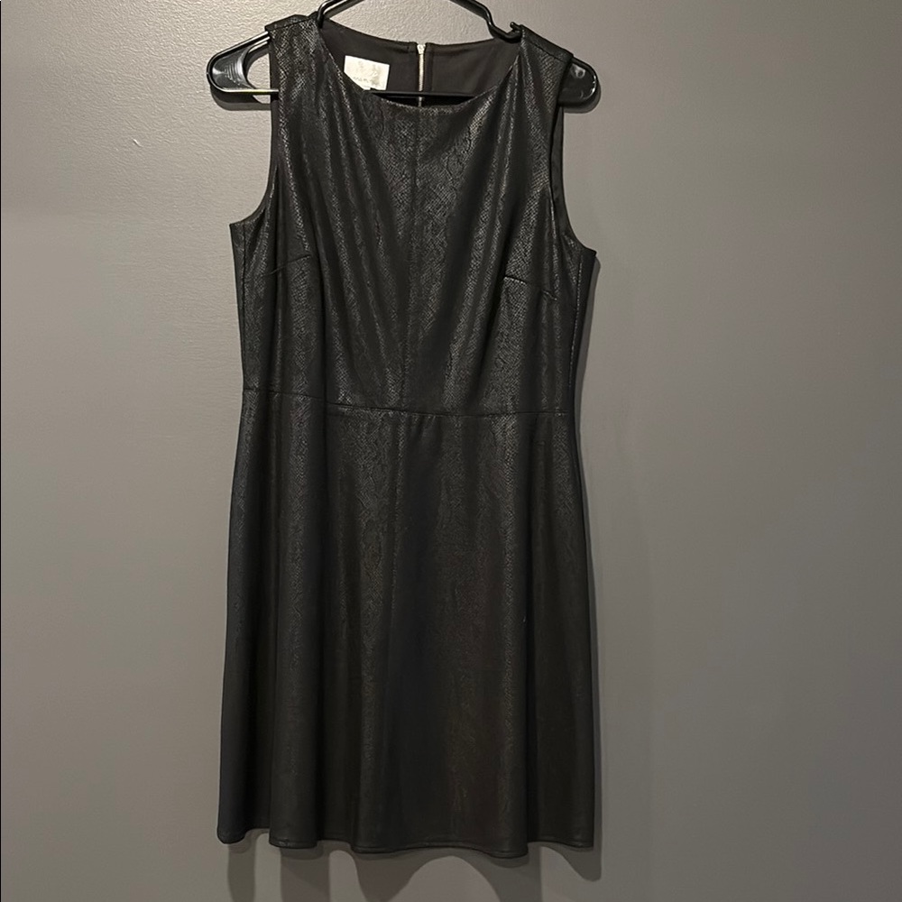 Elegant Black Sleeveless Dress